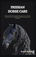 Friesian horse care for sale  Delivered anywhere in UK