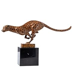 Bronze cheetah panther for sale  Delivered anywhere in USA 