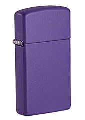 Zippo slim purple for sale  Delivered anywhere in USA 