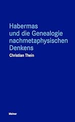 Habermas genealogie nachmetaph gebraucht kaufen  Wird an jeden Ort in Deutschland