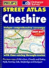 Street atlas cheshire for sale  Delivered anywhere in UK
