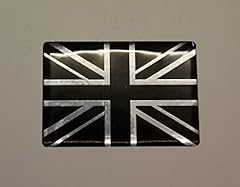 union jack decal silver for sale  Delivered anywhere in UK