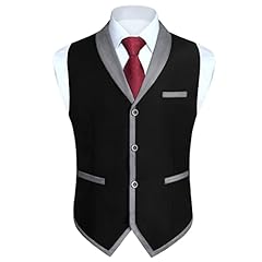 Hisdern black waistcoat for sale  Delivered anywhere in UK