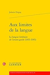 Limites langue langue d'occasion  Livré partout en Belgiqu