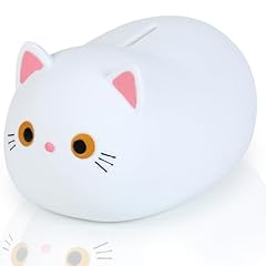 White cat piggy for sale  Delivered anywhere in USA 