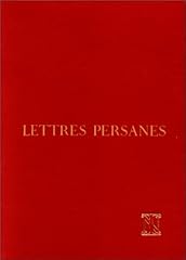 Lettres persanes d'occasion  Livré partout en France