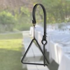 Wrought iron triangle for sale  Delivered anywhere in USA 