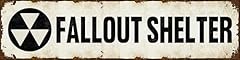 Fallout shelter sign for sale  Delivered anywhere in USA 
