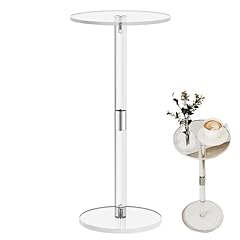 Acrylic side table for sale  Delivered anywhere in UK