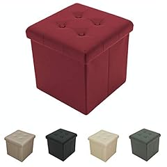 Pouf contenitore quadrato usato  Spedito ovunque in Italia 