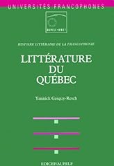 Littérature québec d'occasion  Livré partout en Belgiqu