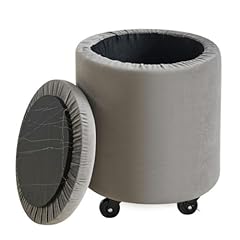 Storage ottoman round for sale  Delivered anywhere in USA 