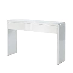 table console blanc laque d'occasion  Livré partout en France