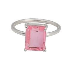 Kunzite quartz ring for sale  Delivered anywhere in UK