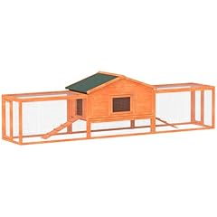 Pawhut rabbit hutch for sale  Delivered anywhere in UK