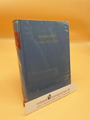 Festschrift carl wurster gebraucht kaufen  Wird an jeden Ort in Deutschland