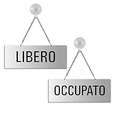 Cartello libero occupato usato  Spedito ovunque in Italia 