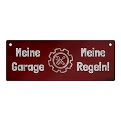 Garage regeln metallschild gebraucht kaufen  Wird an jeden Ort in Deutschland