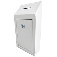 Metal donation box for sale  Delivered anywhere in USA 