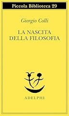 Nascita della filosofia usato  Spedito ovunque in Italia 