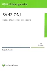 Sanzioni fiscali previdenziali usato  Spedito ovunque in Italia 