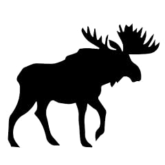 Decal stickers moose for sale  Delivered anywhere in USA 