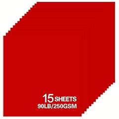 15sheets red cardstock for sale  Delivered anywhere in USA 