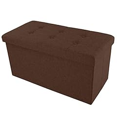 Folding storage ottoman for sale  Delivered anywhere in USA 