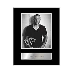 Heath ledger signed for sale  Delivered anywhere in UK