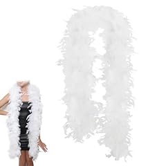 White feather boa for sale  Delivered anywhere in UK