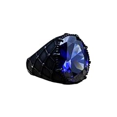 Sapphire men ring for sale  Delivered anywhere in USA 