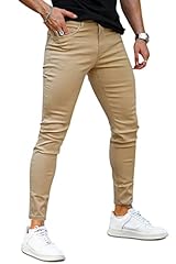 Gingtto khaki jeans for sale  Delivered anywhere in USA 