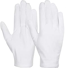 White cotton gloves for sale  Delivered anywhere in USA 