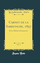 Carnet sabretache 1897 for sale  Delivered anywhere in UK