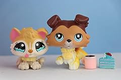 MiniPets lps Pets 2pc, lps Collie 58 lps Baby Husky for sale  Delivered anywhere in Canada