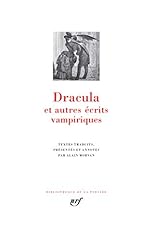 Dracula écrits vampiriques d'occasion  Livré partout en Belgiqu