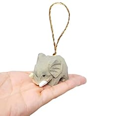 Elephant hanging ornament for sale  Delivered anywhere in USA 