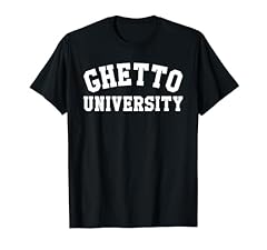 Ghetto university shirt for sale  Delivered anywhere in USA 