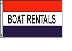 Boat rentals flag for sale  Delivered anywhere in USA 