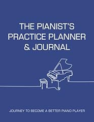 Pianist practice planner for sale  Delivered anywhere in USA 