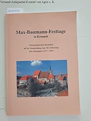 Max baumann festtage gebraucht kaufen  Wird an jeden Ort in Deutschland