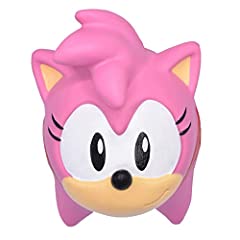 New Amy Rose SONIC THE HEDGEHOG 9 inch Plush (Great Eastern) 699858526352