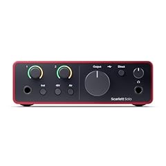 Focusrite scarlett solo for sale  Delivered anywhere in UK