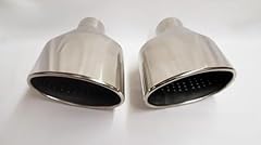 Oval dual exhaust for sale  Delivered anywhere in UK