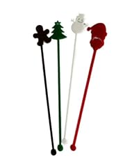 Christmas holiday swizzle for sale  Delivered anywhere in USA 