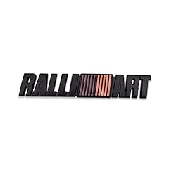 Chrome metal ralliart for sale  Delivered anywhere in USA 