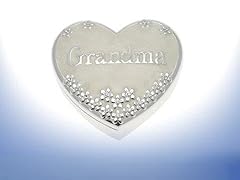 Silverplated grandma heart for sale  Delivered anywhere in Ireland