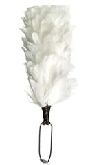Feather hackle white for sale  Delivered anywhere in Ireland