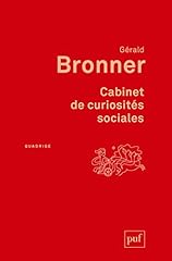 Cabinet curiosités sociales d'occasion  Livré partout en France