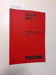 Mazda mpv verkabelungsdiagramm gebraucht kaufen  Wird an jeden Ort in Deutschland